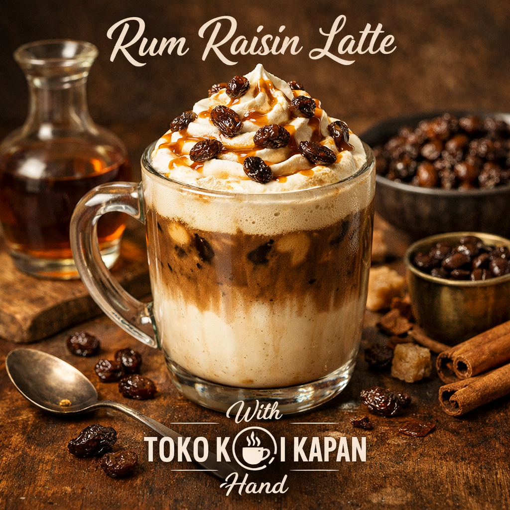 Rum Raisin Latte